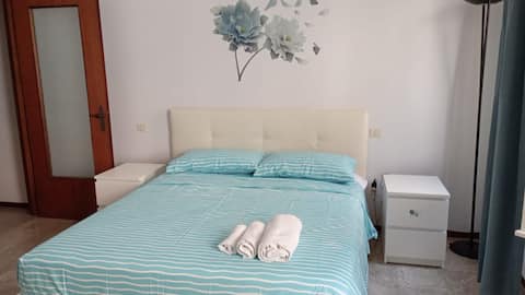 Two-room house in the center near the station