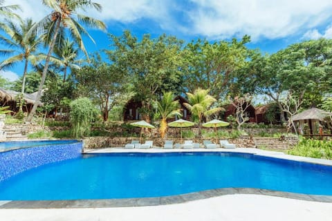 Unique Deluxe Double Room Villa in Nusa Penida
