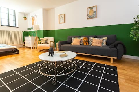 Top Airbnb: FullHouse | Leipzig | Nord6 | Jungle Apartment in Zentrum Nord