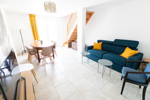 Gîte d'Artagnan (1 to 6 people) 3 bedrooms, garden