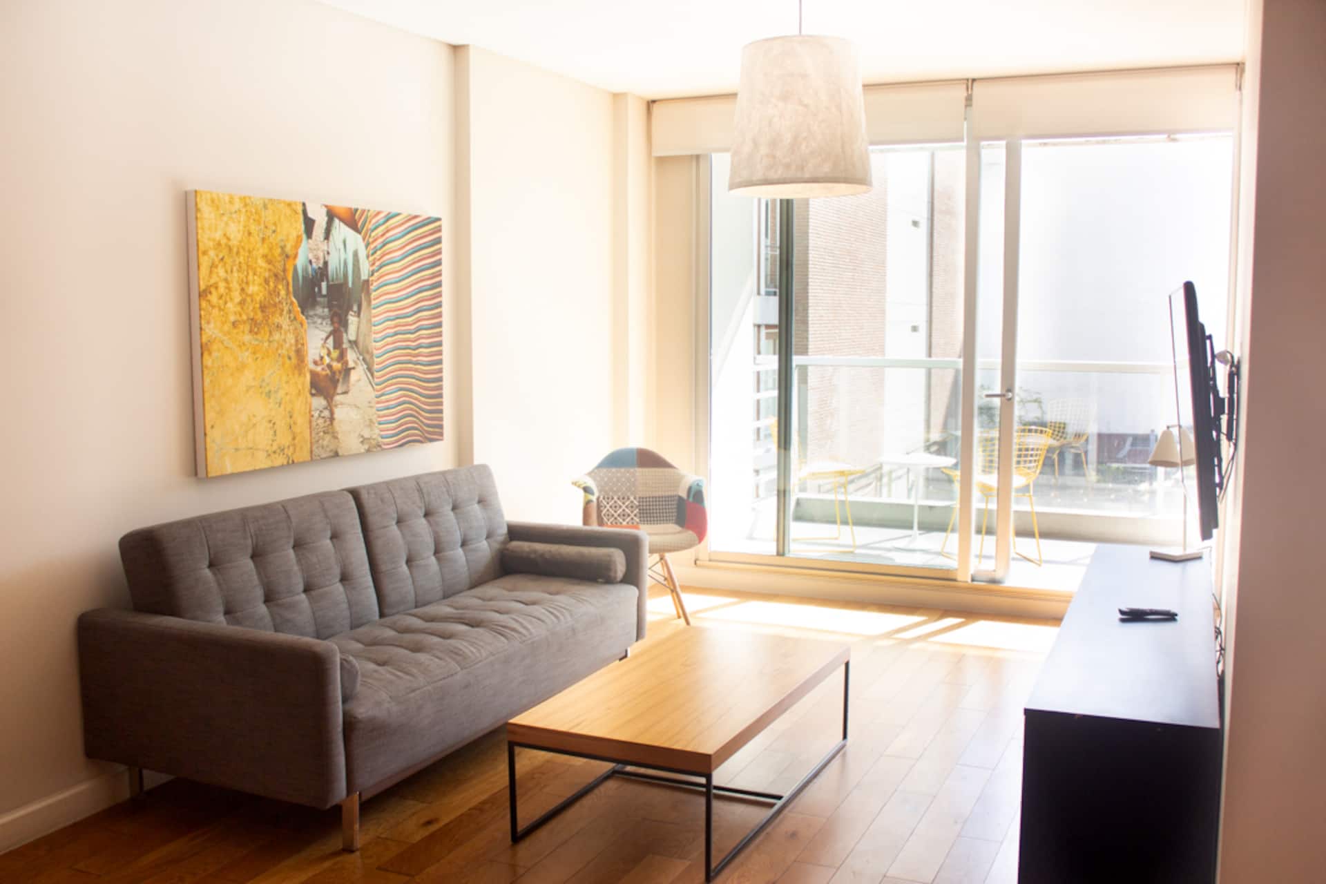 Apartamento de 1 quarto no sexto andar em Palermo