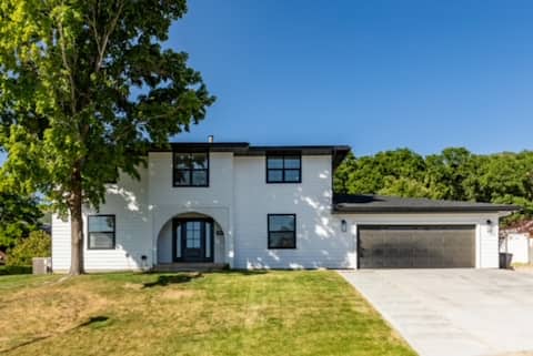 Bright White Mountain Home