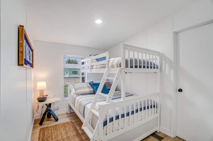 Twin over full bunk bed