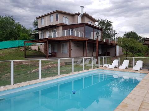 Exceptional house with a pool!