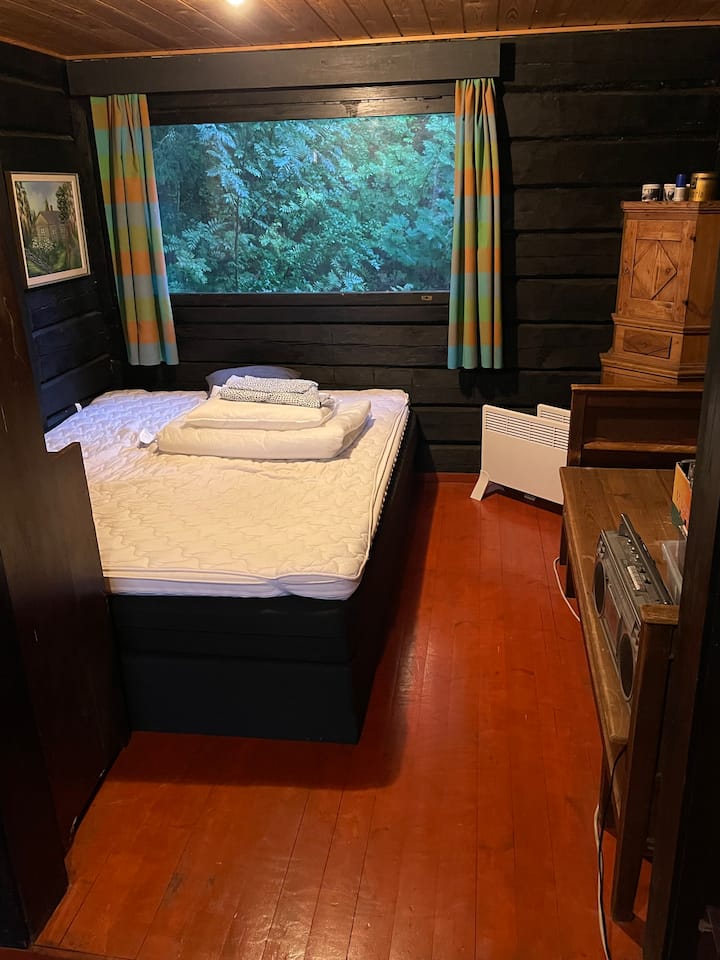 Chumba cha kulala kilicho na radiator ya kujitegemea