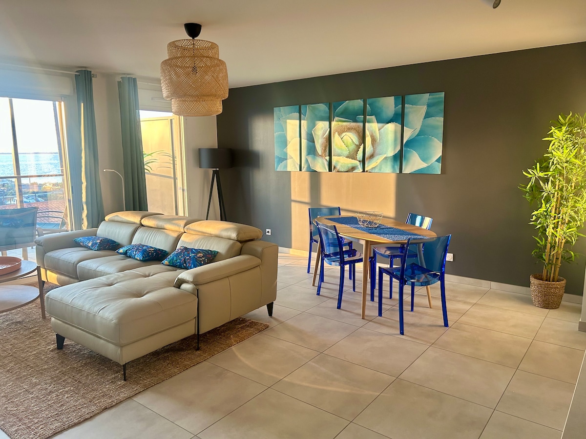 Airbnb con migliori performance: Blue Port 4* -/ 2 Loggia View - 2 Parking a Marseillan