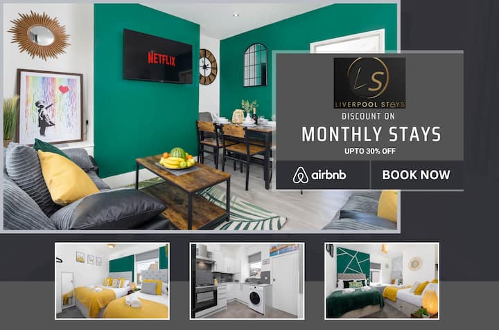 Upto 30% Off | Monthlystays |Relocation|contractor - Liverpool