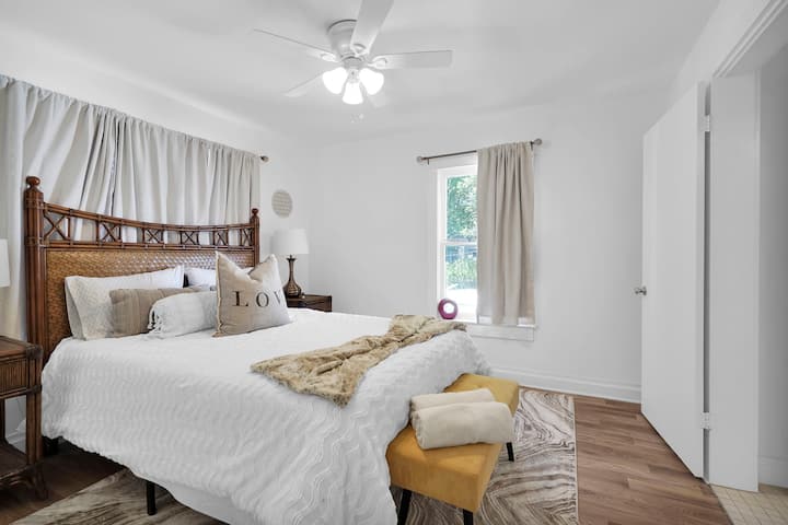 chambre bohème queen size - chalet