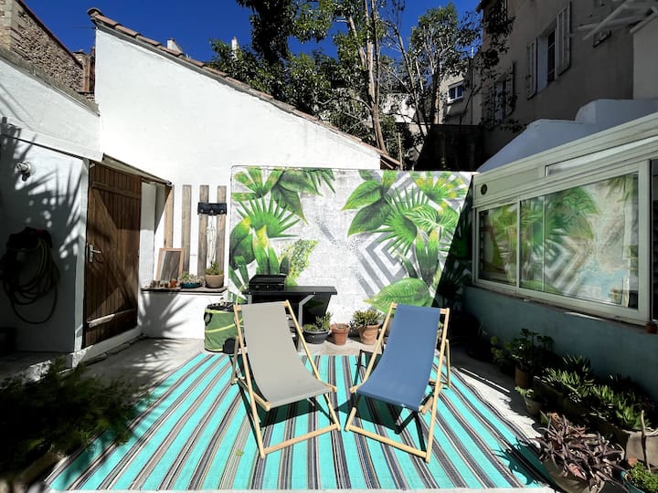 Duplex Familial Avec Jardin - Marseille
