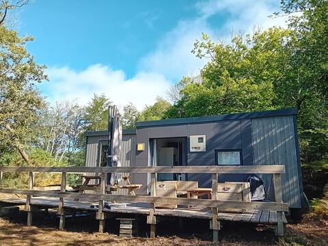 Guerledan lake view mobile home