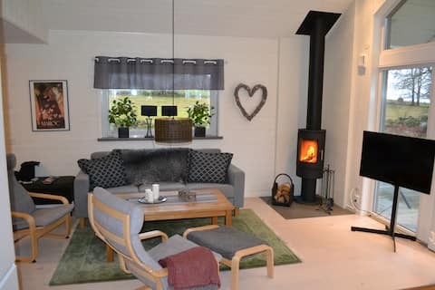 Successful Airbnb property: Cabin between beech forest and meadow in Båstad