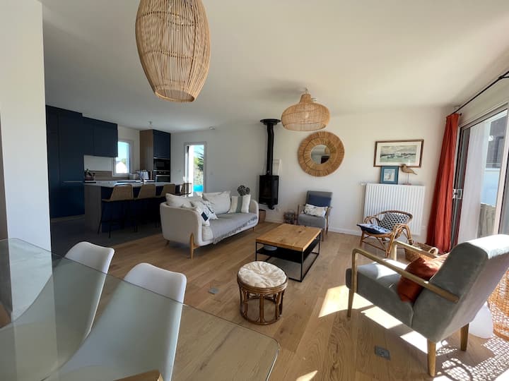 Sarzeau- Plage à 300m- Maison Neuve 4 Chambres - Sarzeau