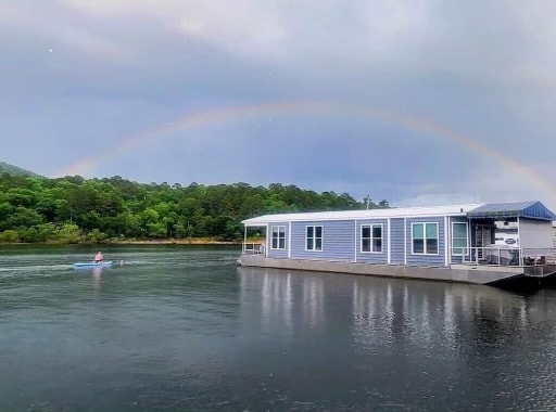 The Boathouse 'ON' Lake Ouachita Houseboats for Rent in Royal