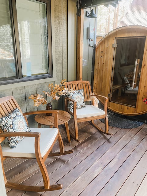 Edelweiss Haus! |Sauna|Firepit|AC|EV+|Dogs OK|