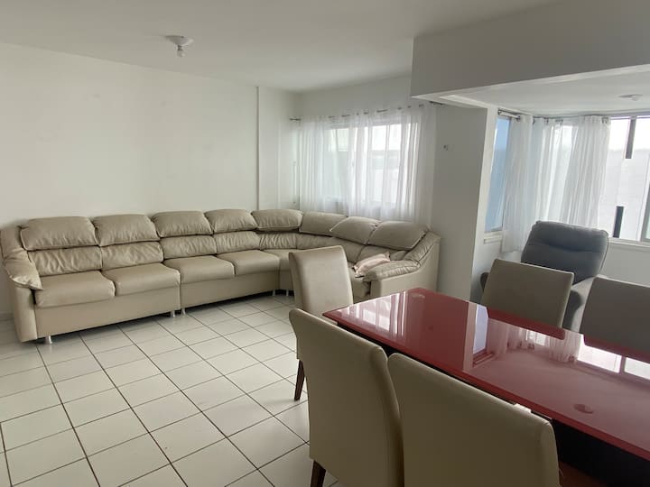 Apt Para 7 Pessoas à Beira-mar - Maceió