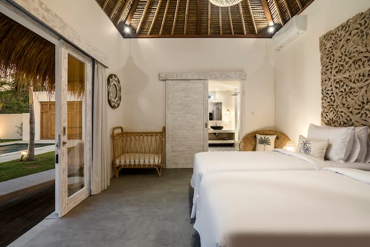 A sanctuary of serenity: where pillows meet peace and comfort hugs every corner