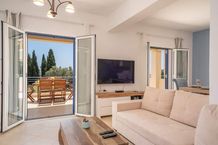 Villa Elaionas 2 In Svoronata Village! - Kefalonia