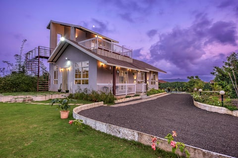 3BHK Blossom Farmstay by The Rentalgram