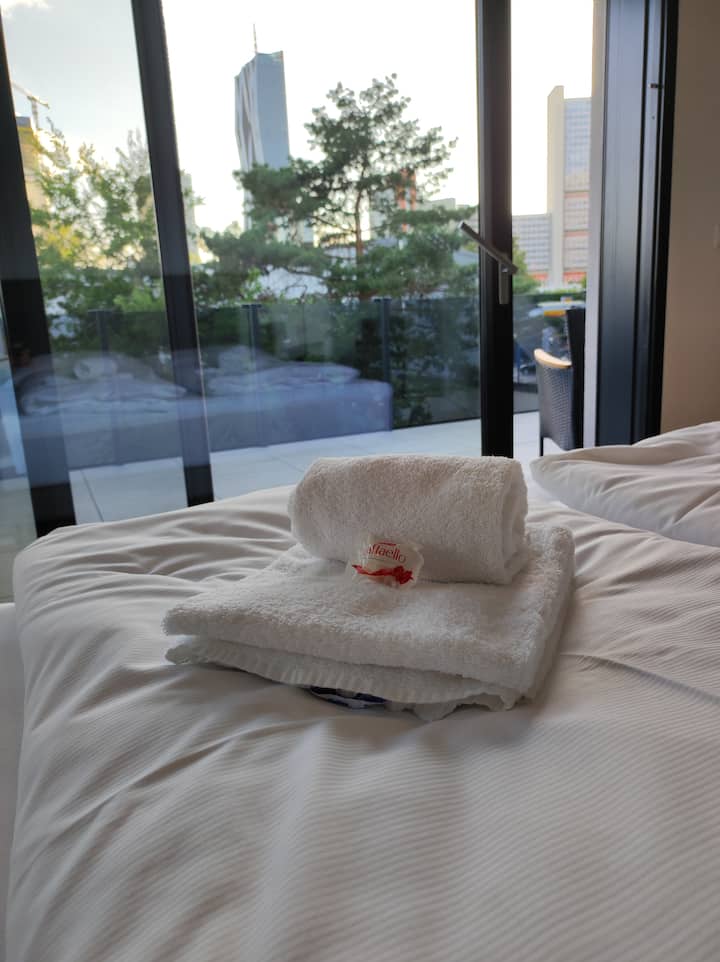 Vista del dormitorio