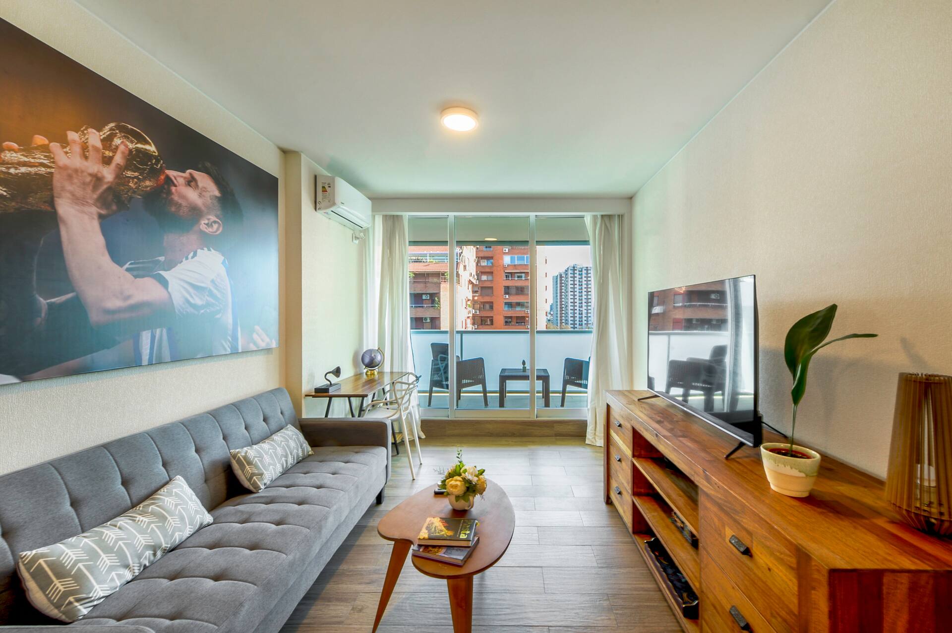 Apartamento de 2 ambientes com 1 quarto em Belgrano