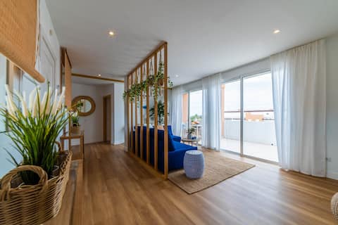 Airbnb con mejor rendimiento: Ático "Cholas by the Beach" en San Miguel De Abona