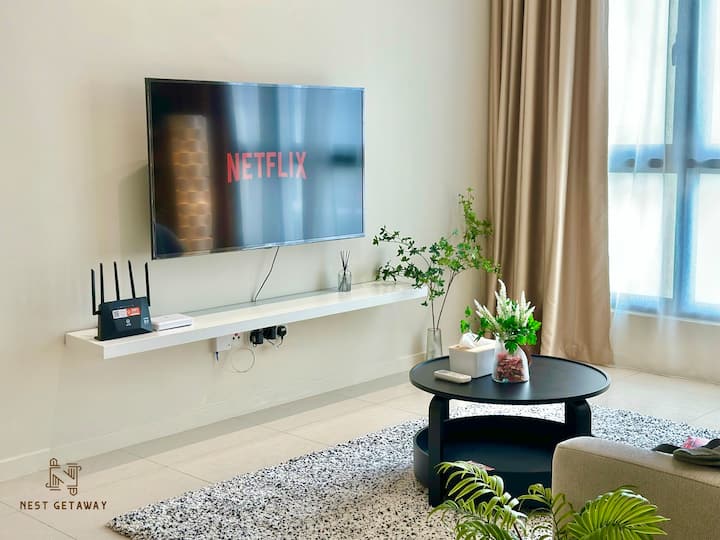 Paradigm Residence•access To Mall | By Nestgetaway - Skudai