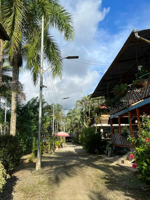 Hermosa cabaña en zona de playa