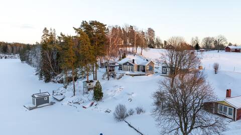 Strandvilla i natursköna Gesebol