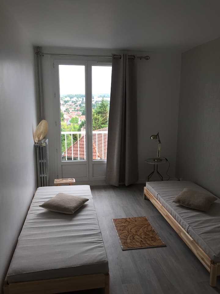 La habitación con vistas panorámicas