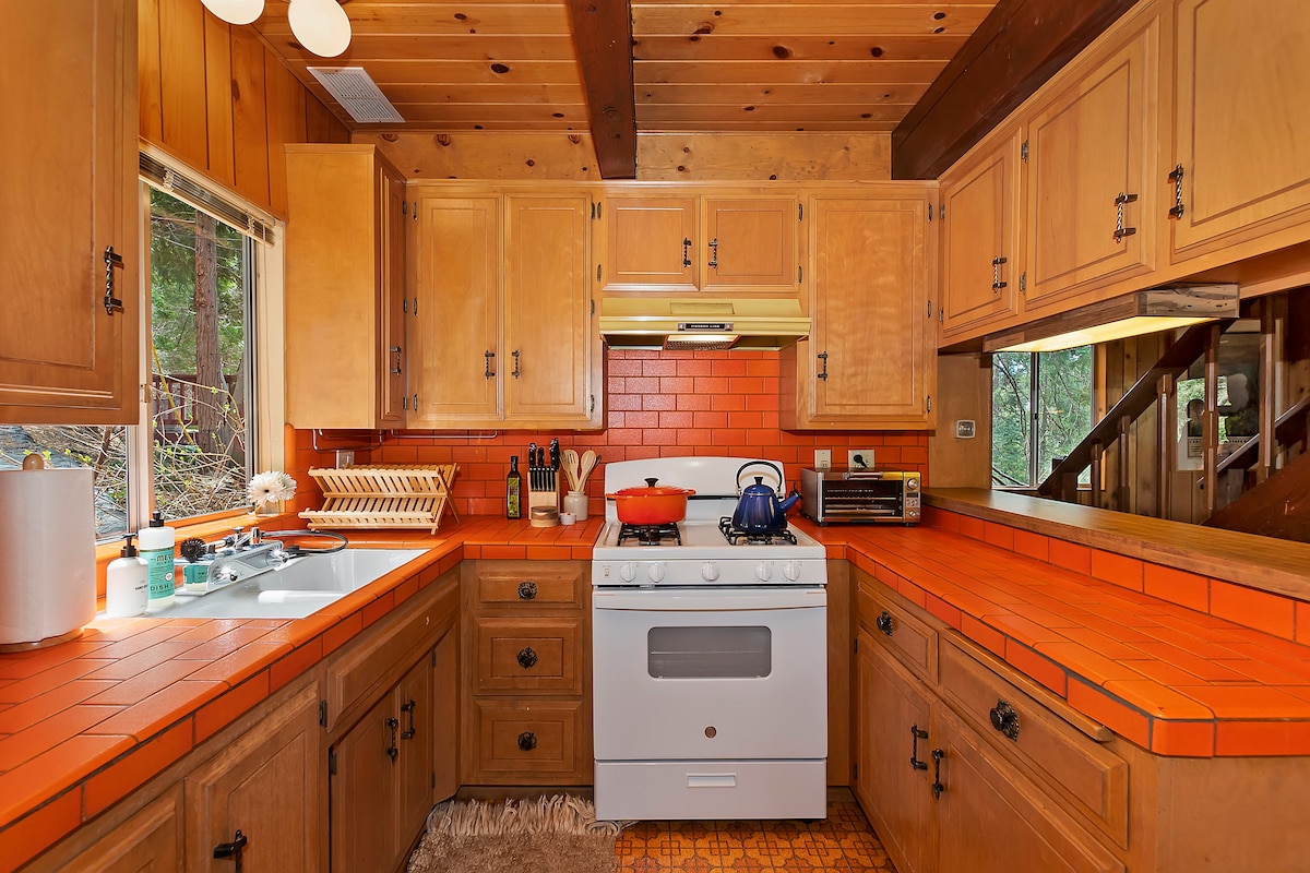 Kitchen at Skyforest Getaway