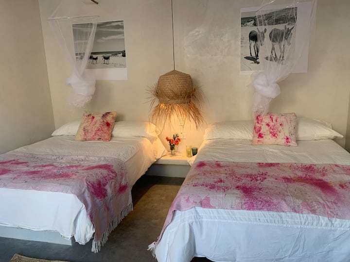 The Mill: Chumba cha kulala 4 -2 mara mbili na sinki. Mwonekano wa bustani.