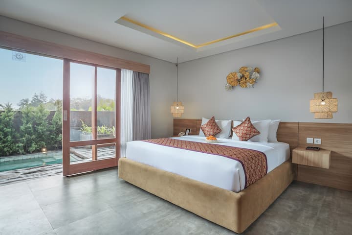 1br Heated Private Pool With Misty Mountain Vibes - Kintamani