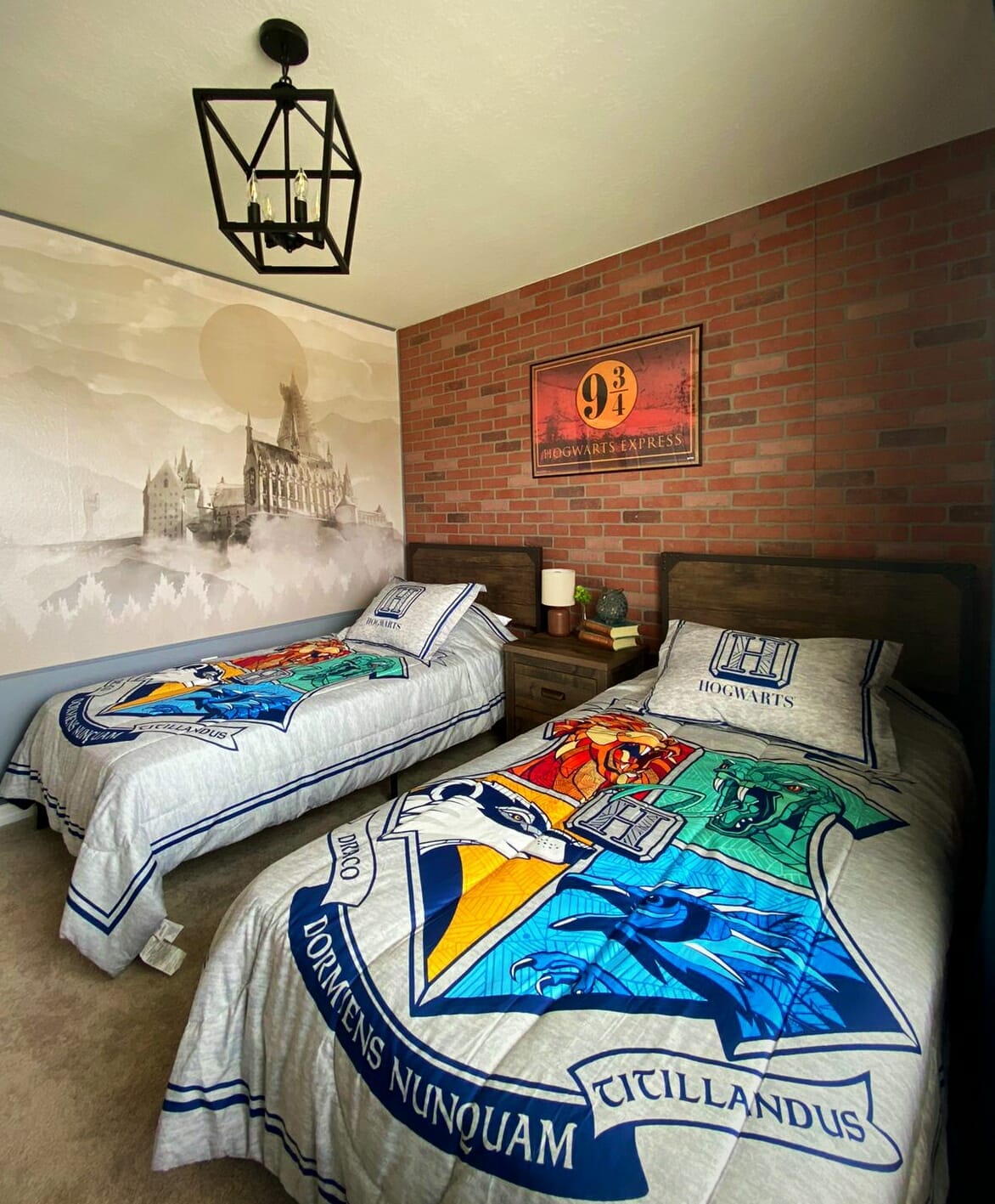 Harry Potter Room with 2 twin bed /Harry Potter room with 2 single beds