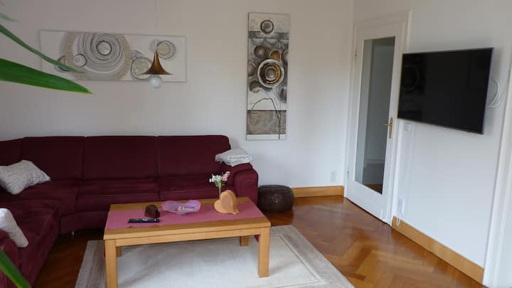 Apartment Kunsthaus Balkon-panorama - Nordhausen