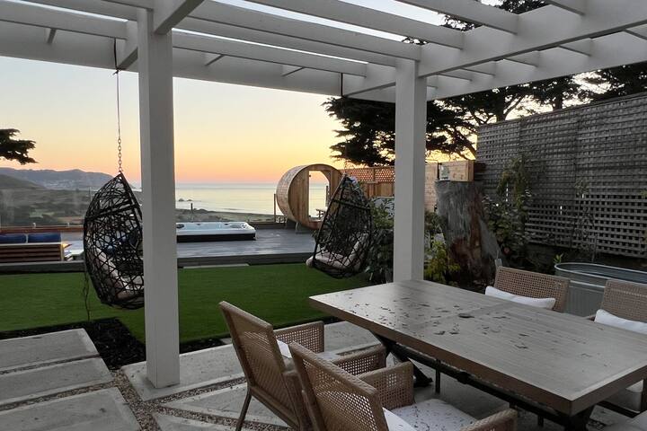 Oceanview Sauna, Hot Tub & Fire Pit Serene Getaway gallery image 5