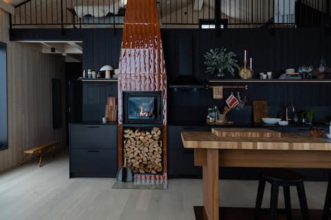 Newly built cozy mountain house with ski in/ski out in Hamra