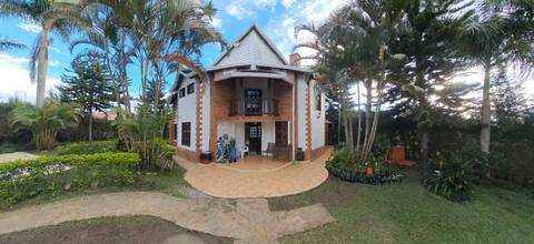 Cabin in beautiful condominium.