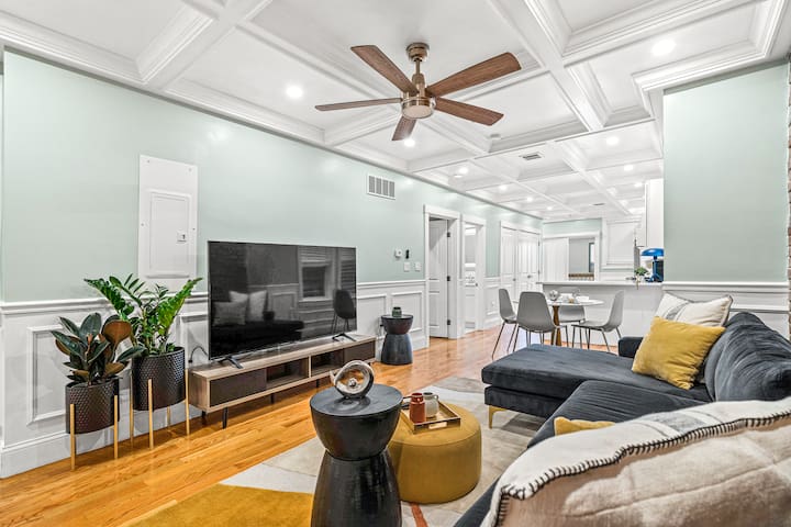 Modern Cozy 3BR-2BA Apt Near T