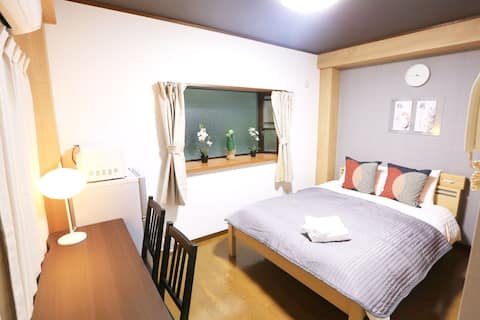 Nippori sta 5 mins walk#airport36min#Max 2 guests