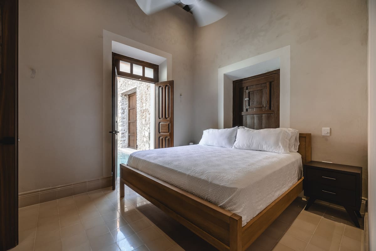 Casa Ex Templo, award-winning colonial restoration beside bell tower in Campeche — Casonas MX — photo 16