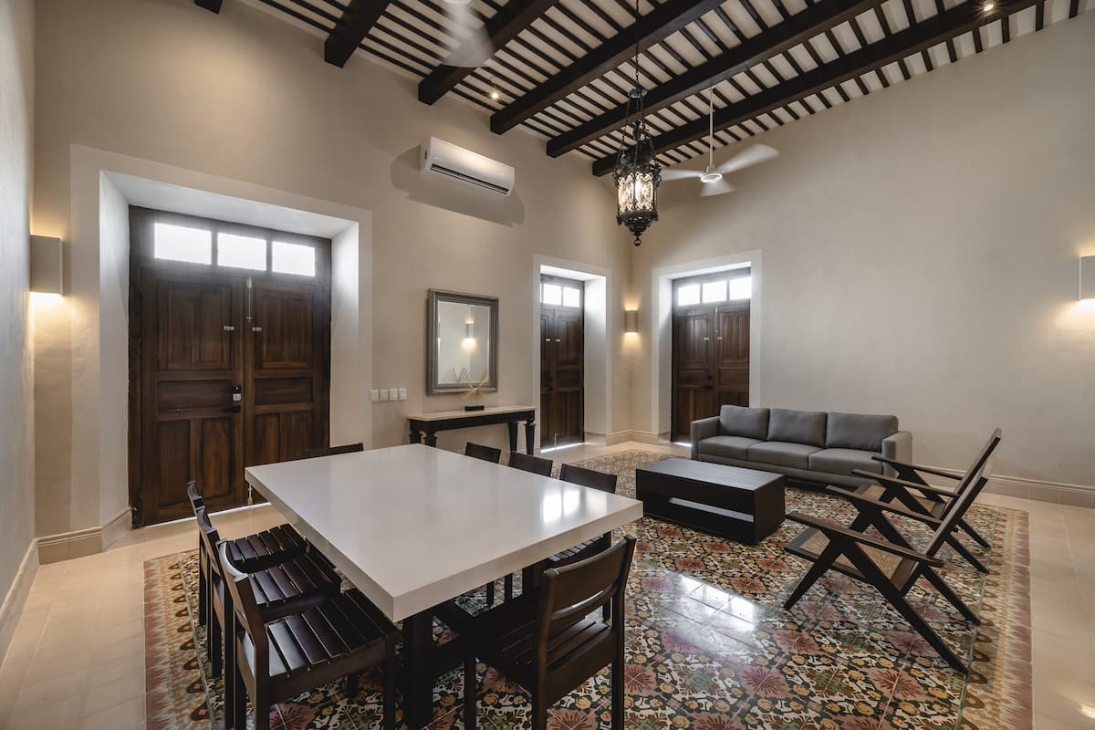 Casa Ex Templo, award-winning colonial restoration beside bell tower in Campeche — Casonas MX — photo 3