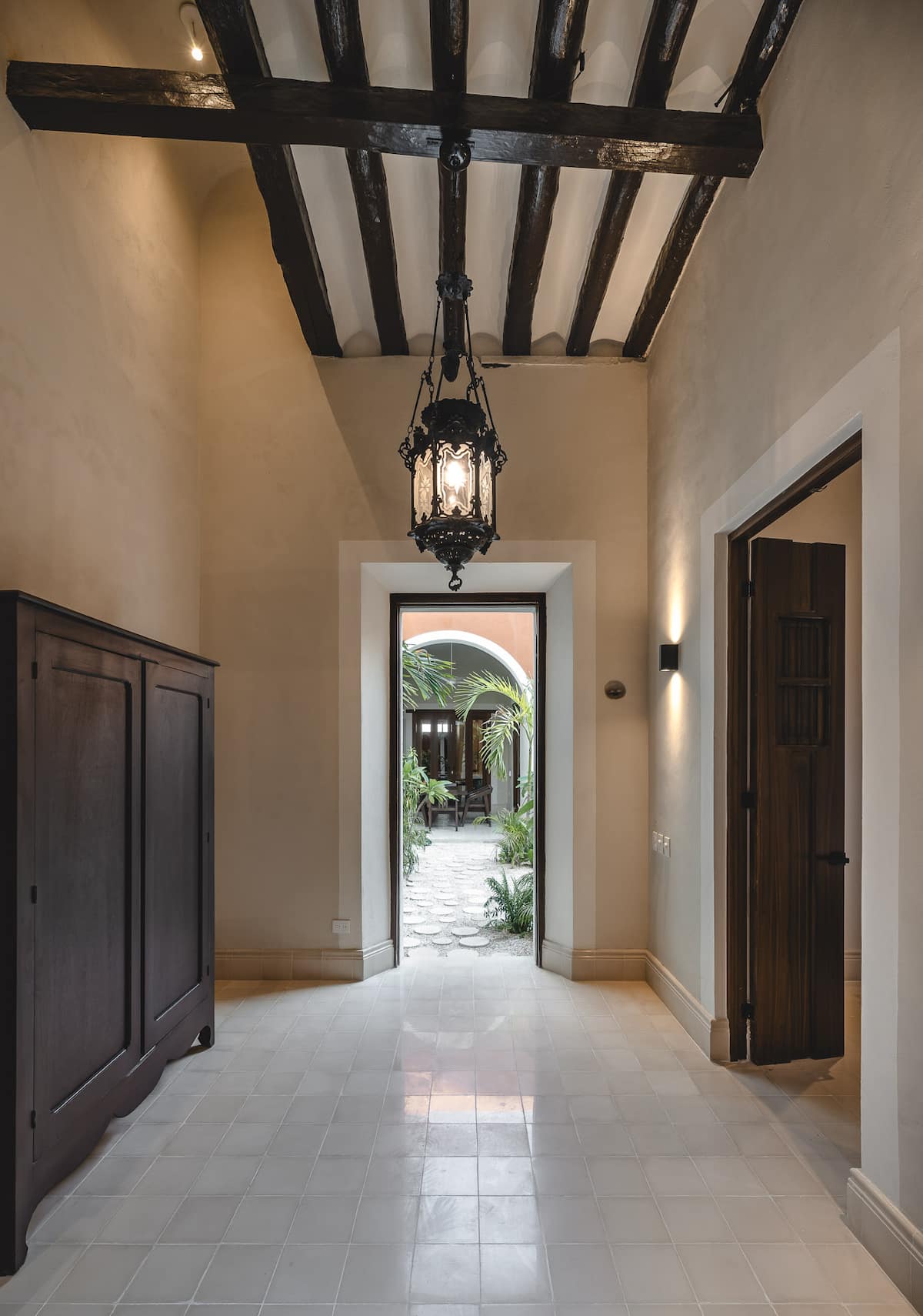 Casa Ex Templo, award-winning colonial restoration beside bell tower in Campeche — Casonas MX — photo 15