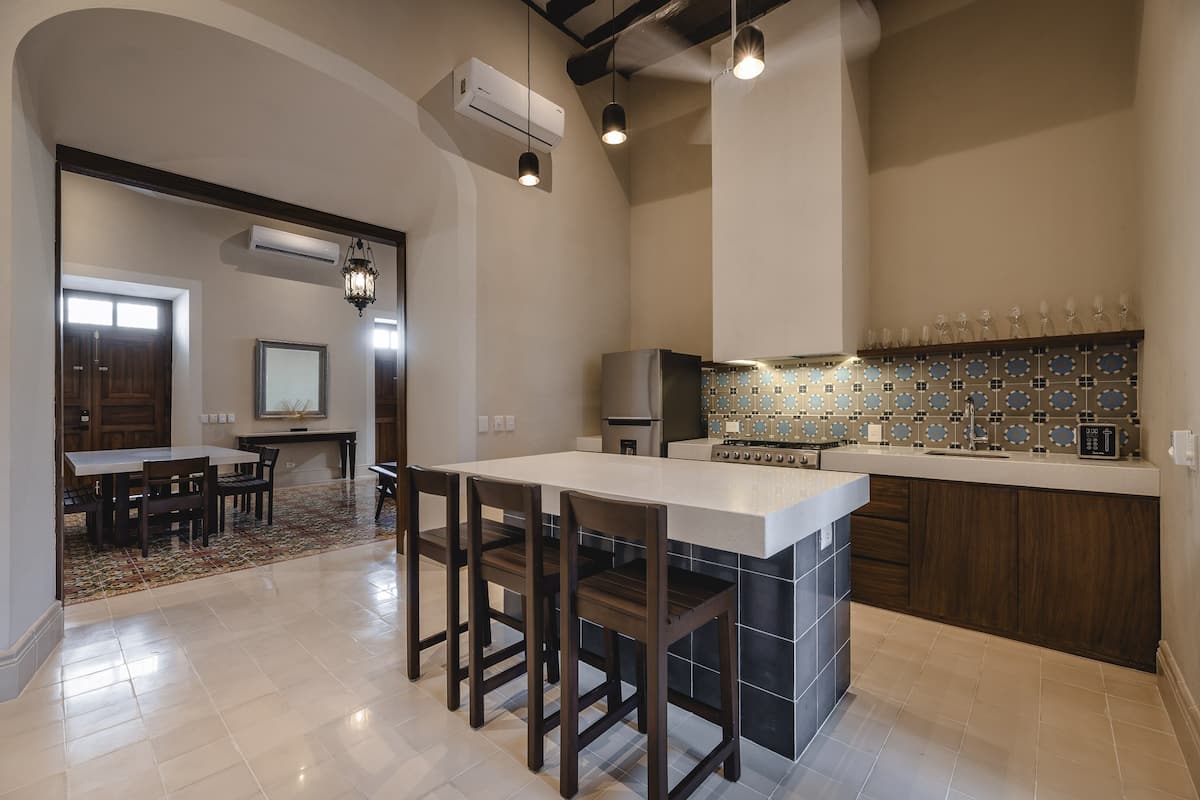 Casa Ex Templo, award-winning colonial restoration beside bell tower in Campeche — Casonas MX — photo 6