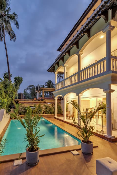 Luxurious 4bhk villa with private pool at Anjuna