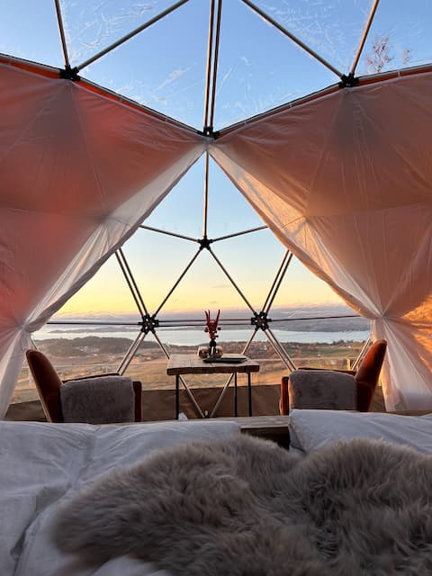 Successful Airbnb property: Forbord Dome in Stjørdal