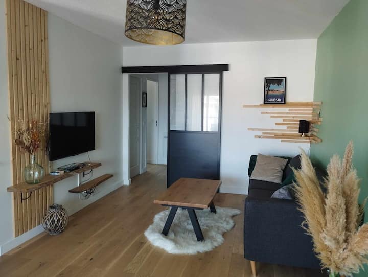 Charmant T3 Rénové Terrasse Vue Pyrénées - Lons