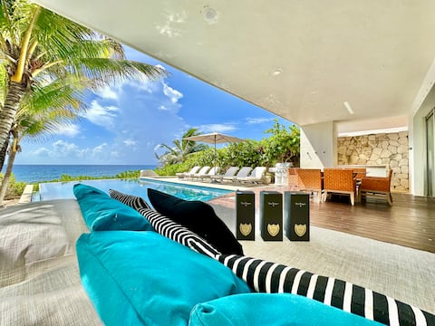 Ultimate Oceanfront Villa Maid & Resort Size Pool