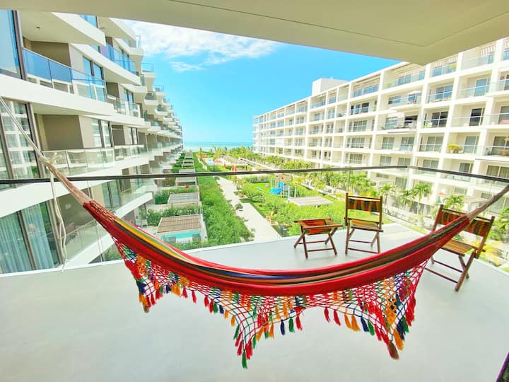 Charming and Spacious Ocean View Condo Cartagena Condominiums for