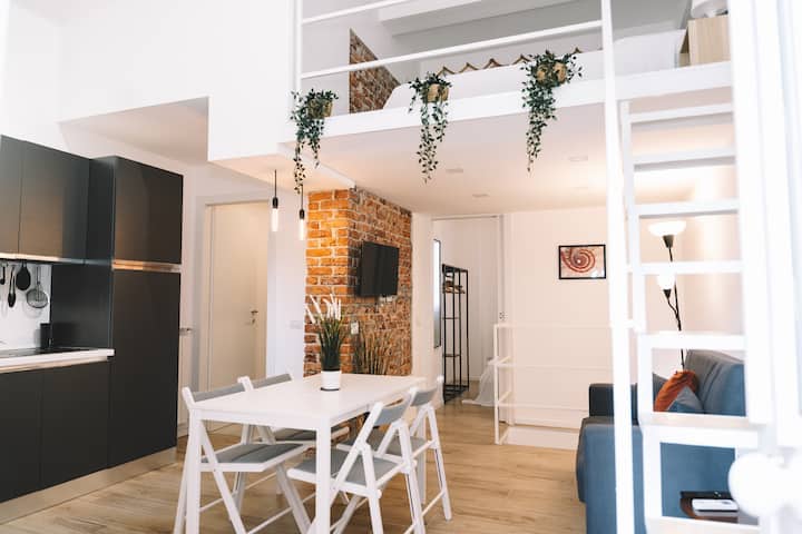 [Loft - 5* Design] Central [M1]a/c+wifi - Milan