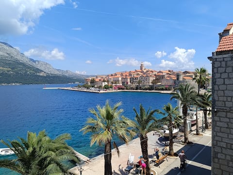 Popular Airbnb listing: Apartment Antares in Grad Korčula
